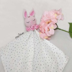 Doudou lange lapinou beige
