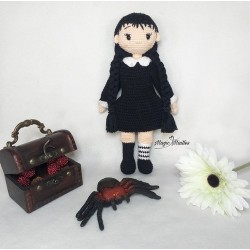 Poupée Mercredi Addams- Petit Modèle