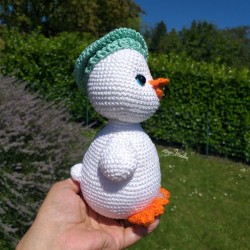 TUTORIEL PDF pour crocheter Adrien le Canard Câlin