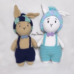 TUTORIEL PDF pour crocheter Lucien le lapin