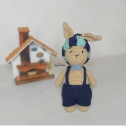TUTORIEL PDF pour crocheter Lucien le lapin
