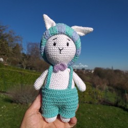 TUTORIEL PDF pour crocheter Lucien le lapin