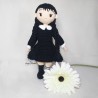 Tutoriel de Crochet Mercredi Addams- amigurumi. 99 % sans couture d'assemblage