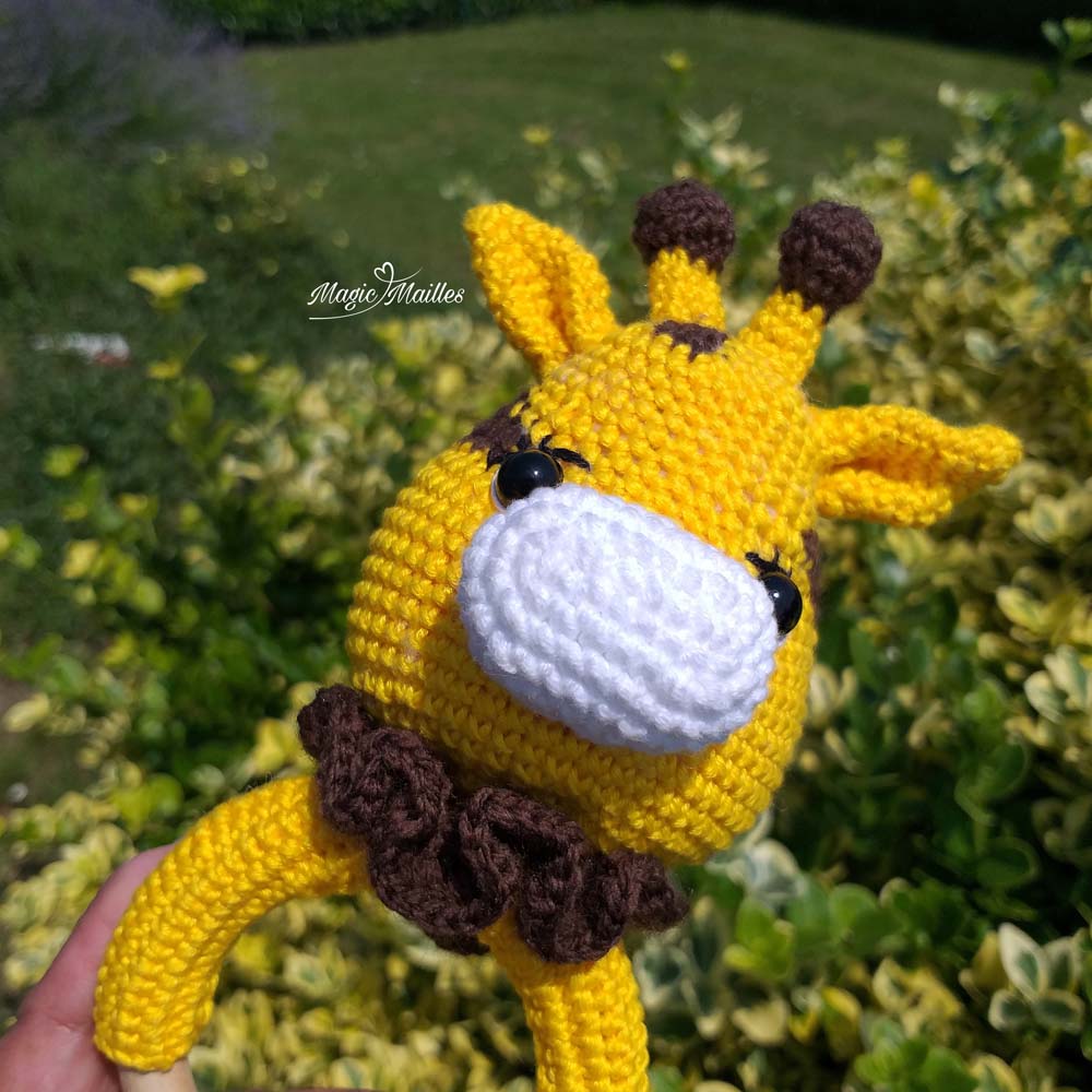 Girafe version Hochet